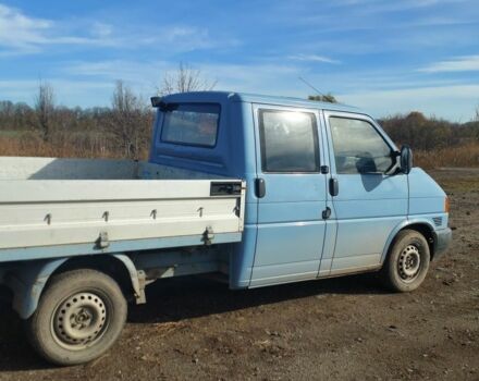 Синий Фольксваген Transporter, объемом двигателя 2.5 л и пробегом 343 тыс. км за 4350 $, фото 3 на Automoto.ua