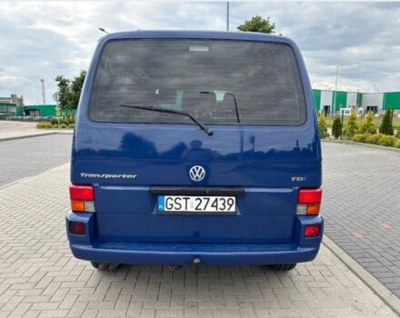 Синий Фольксваген Transporter, объемом двигателя 2.5 л и пробегом 230 тыс. км за 2650 $, фото 4 на Automoto.ua