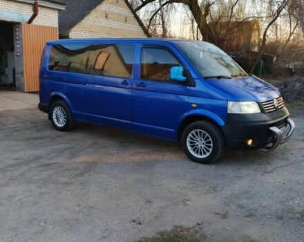 Синий Фольксваген Transporter, объемом двигателя 2.5 л и пробегом 580 тыс. км за 7300 $, фото 3 на Automoto.ua