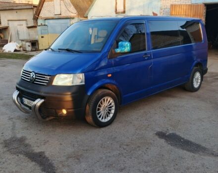 Синий Фольксваген Transporter, объемом двигателя 2.5 л и пробегом 580 тыс. км за 7300 $, фото 9 на Automoto.ua