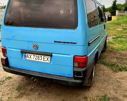 Синий Фольксваген Transporter, объемом двигателя 1.9 л и пробегом 400 тыс. км за 3000 $, фото 8 на Automoto.ua