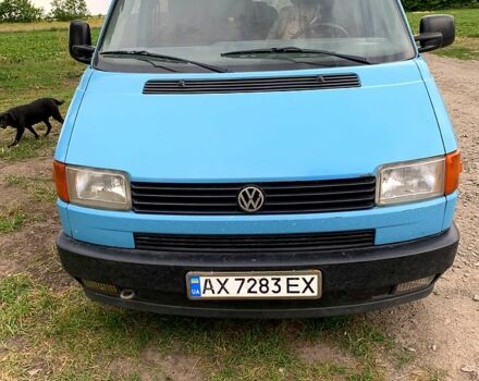 Синий Фольксваген Transporter, объемом двигателя 1.9 л и пробегом 400 тыс. км за 3000 $, фото 10 на Automoto.ua
