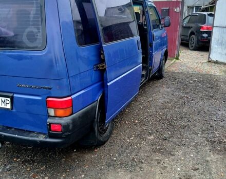 Синий Фольксваген Transporter, объемом двигателя 2.4 л и пробегом 470 тыс. км за 5000 $, фото 7 на Automoto.ua