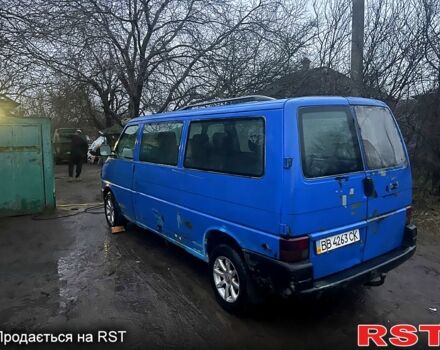 Синий Фольксваген Transporter, объемом двигателя 2.5 л и пробегом 200 тыс. км за 3800 $, фото 1 на Automoto.ua