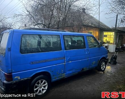 Синий Фольксваген Transporter, объемом двигателя 2.5 л и пробегом 200 тыс. км за 3800 $, фото 3 на Automoto.ua