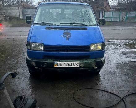 Синий Фольксваген Transporter, объемом двигателя 2.5 л и пробегом 200 тыс. км за 3800 $, фото 5 на Automoto.ua