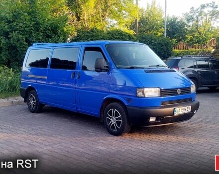 Синий Фольксваген Transporter, объемом двигателя 2.4 л и пробегом 336 тыс. км за 5750 $, фото 2 на Automoto.ua