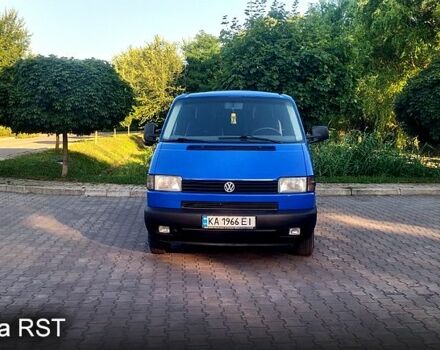 Синий Фольксваген Transporter, объемом двигателя 2.4 л и пробегом 336 тыс. км за 5750 $, фото 1 на Automoto.ua