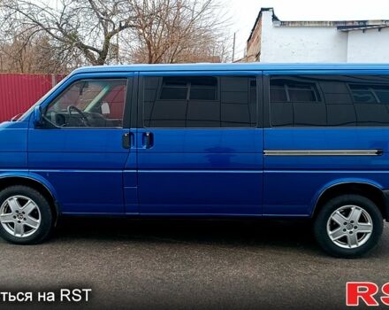 Синий Фольксваген Transporter, объемом двигателя 2.5 л и пробегом 441 тыс. км за 6700 $, фото 3 на Automoto.ua