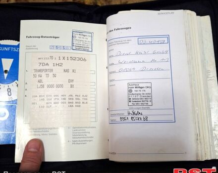 Фольксваген Transporter 2001 в Харькове на Automoto.ua Синий Фольксваген Transporter, объемом двигателя 1.9 л и пробегом 230 тыс. км за 8500 $, фото 6 на Automoto.ua