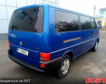 Синий Фольксваген Transporter, объемом двигателя 2.5 л и пробегом 441 тыс. км за 6700 $, фото 6 на Automoto.ua
