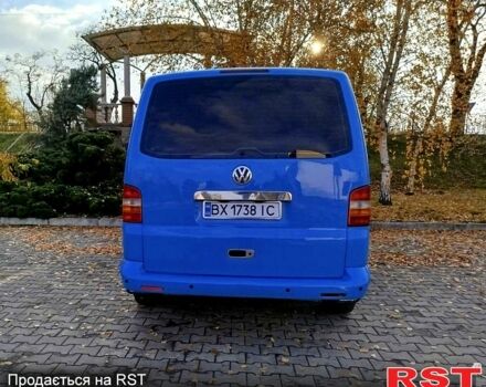 Синій Фольксваген Transporter, об'ємом двигуна 2.5 л та пробігом 263 тис. км за 9250 $, фото 4 на Automoto.ua