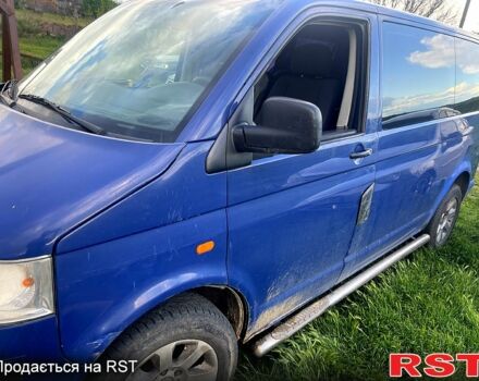 Синий Фольксваген Transporter, объемом двигателя 1.9 л и пробегом 114 тыс. км за 3500 $, фото 4 на Automoto.ua