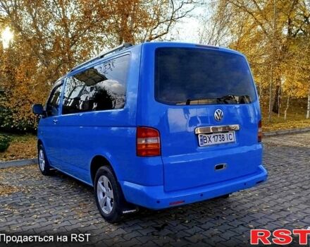 Синій Фольксваген Transporter, об'ємом двигуна 2.5 л та пробігом 263 тис. км за 9250 $, фото 5 на Automoto.ua