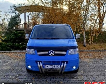 Синій Фольксваген Transporter, об'ємом двигуна 2.5 л та пробігом 263 тис. км за 9250 $, фото 1 на Automoto.ua
