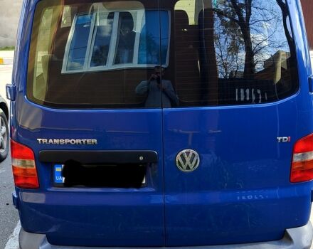 Синий Фольксваген Transporter, объемом двигателя 1.9 л и пробегом 410 тыс. км за 8000 $, фото 2 на Automoto.ua