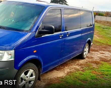 Синий Фольксваген Transporter, объемом двигателя 1.9 л и пробегом 362 тыс. км за 9000 $, фото 3 на Automoto.ua