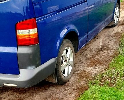 Синий Фольксваген Transporter, объемом двигателя 1.9 л и пробегом 362 тыс. км за 9000 $, фото 1 на Automoto.ua