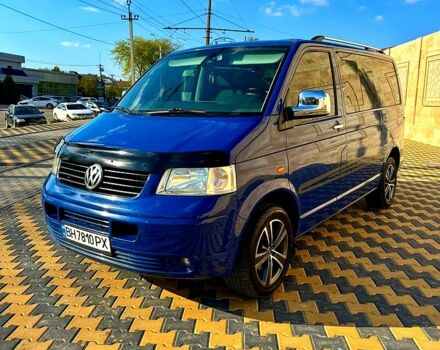 Синий Фольксваген Transporter, объемом двигателя 1.9 л и пробегом 326 тыс. км за 9500 $, фото 4 на Automoto.ua