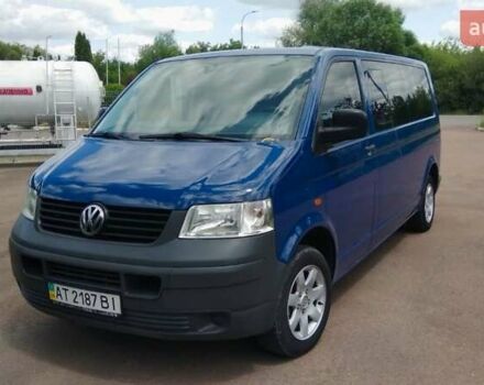 Синий Фольксваген Transporter, объемом двигателя 1.9 л и пробегом 203 тыс. км за 14000 $, фото 1 на Automoto.ua