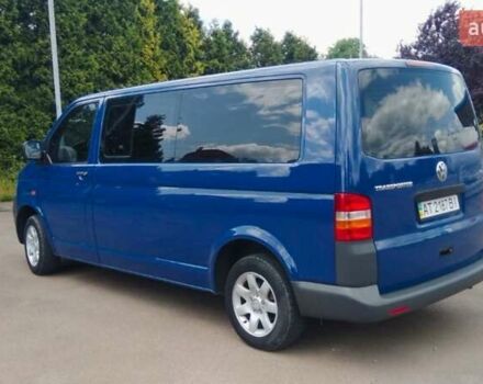 Синий Фольксваген Transporter, объемом двигателя 1.9 л и пробегом 203 тыс. км за 14000 $, фото 5 на Automoto.ua