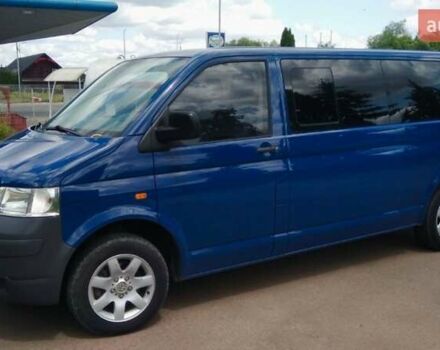 Синий Фольксваген Transporter, объемом двигателя 1.9 л и пробегом 203 тыс. км за 14000 $, фото 4 на Automoto.ua