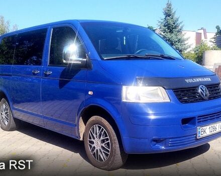 Синий Фольксваген Transporter, объемом двигателя 1.9 л и пробегом 318 тыс. км за 9299 $, фото 2 на Automoto.ua