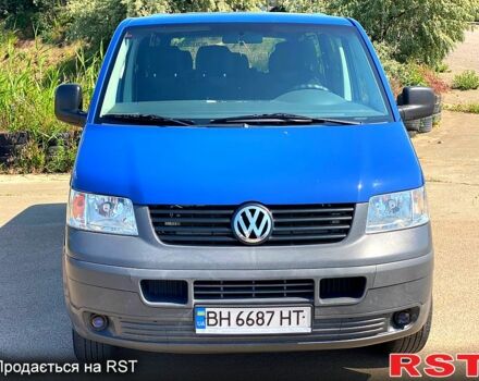 Синий Фольксваген Transporter, объемом двигателя 2.5 л и пробегом 342 тыс. км за 12000 $, фото 3 на Automoto.ua