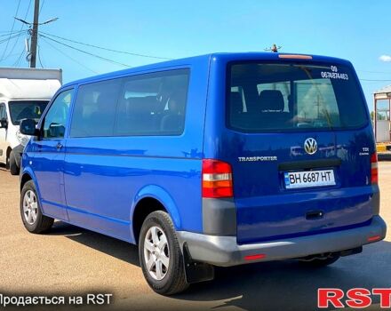 Синий Фольксваген Transporter, объемом двигателя 2.5 л и пробегом 342 тыс. км за 12000 $, фото 1 на Automoto.ua