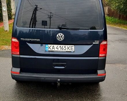 Синий Фольксваген Transporter, объемом двигателя 2 л и пробегом 331 тыс. км за 21500 $, фото 1 на Automoto.ua