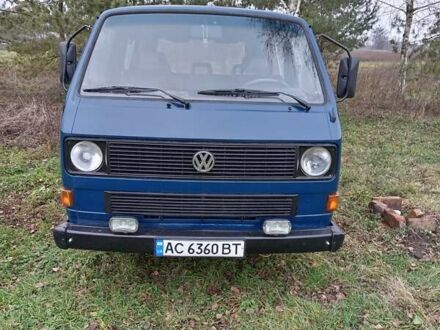 Синий Фольксваген Transporter, объемом двигателя 1.9 л и пробегом 300 тыс. км за 1600 $, фото 1 на Automoto.ua