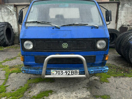 Синий Фольксваген Transporter, объемом двигателя 1.6 л и пробегом 540 тыс. км за 3000 $, фото 1 на Automoto.ua