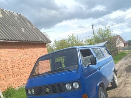 Синий Фольксваген Transporter, объемом двигателя 1.9 л и пробегом 245 тыс. км за 850 $, фото 1 на Automoto.ua