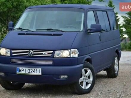 Синий Фольксваген Transporter, объемом двигателя 1.9 л и пробегом 347 тыс. км за 2900 $, фото 1 на Automoto.ua