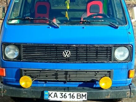 Синій Фольксваген Transporter, об'ємом двигуна 1.7 л та пробігом 1 тис. км за 1900 $, фото 1 на Automoto.ua