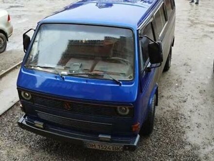 Синий Фольксваген Transporter, объемом двигателя 1.9 л и пробегом 230 тыс. км за 3200 $, фото 1 на Automoto.ua