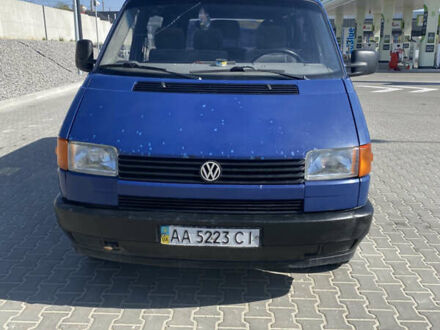 Фольксваген Transporter 1991 в Софіївська Борщагівка на Automoto.ua Синий Фольксваген Transporter, объемом двигателя 2 л и пробегом 480 тыс. км за 3800 $, фото 1 на Automoto.ua