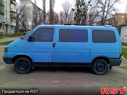 Синий Фольксваген Transporter, объемом двигателя 1.9 л и пробегом 500 тыс. км за 3000 $, фото 1 на Automoto.ua