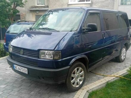 Фольксваген Transporter 1992 у Луцьку на Automoto.ua Синій Фольксваген Transporter, об'ємом двигуна 2 л та пробігом 308 тис. км за 4600 $, фото 1 на Automoto.ua