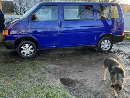 Синий Фольксваген Transporter, объемом двигателя 2.5 л и пробегом 569 тыс. км за 1500 $, фото 1 на Automoto.ua