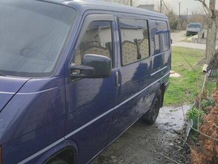 Синій Фольксваген Transporter, об'ємом двигуна 2.4 л та пробігом 383 тис. км за 4000 $, фото 1 на Automoto.ua