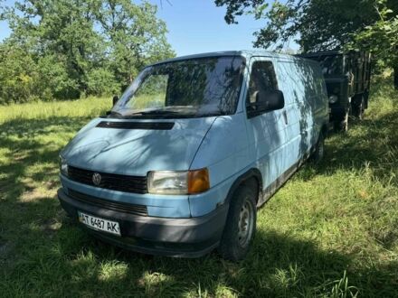 Синий Фольксваген Transporter, объемом двигателя 1.9 л и пробегом 320 тыс. км за 4200 $, фото 1 на Automoto.ua