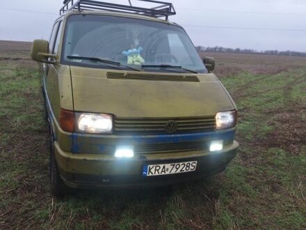 Синий Фольксваген Transporter, объемом двигателя 2.4 л и пробегом 600 тыс. км за 2839 $, фото 1 на Automoto.ua