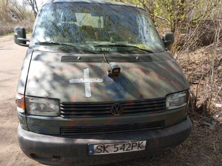 Фольксваген Transporter 1997 в Шевченковом на Automoto.ua Синий Фольксваген Transporter, объемом двигателя 2.4 л и пробегом 300 тыс. км за 3300 $, фото 1 на Automoto.ua
