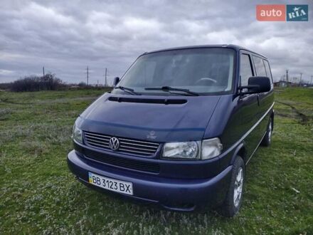 Синий Фольксваген Transporter, объемом двигателя 2.5 л и пробегом 364 тыс. км за 6500 $, фото 1 на Automoto.ua