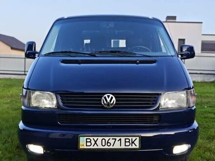 Фольксваген Transporter 1999 у Хмельницькому на Automoto.ua Синій Фольксваген Transporter, об'ємом двигуна 2.5 л та пробігом 453 тис. км за 6500 $, фото 1 на Automoto.ua