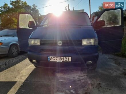 Фольксваген Transporter 1999 у Луцьку на Automoto.ua Синій Фольксваген Transporter, об'ємом двигуна 1.9 л та пробігом 327 тис. км за 6200 $, фото 1 на Automoto.ua