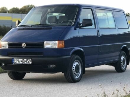 Синий Фольксваген Transporter, объемом двигателя 2.5 л и пробегом 220 тыс. км за 2009 $, фото 1 на Automoto.ua