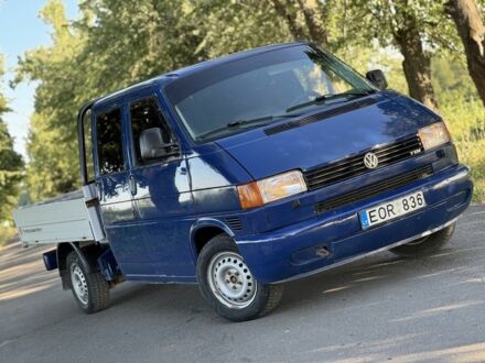 Фольксваген Transporter 2000 в Тыврове на Automoto.ua Синий Фольксваген Transporter, объемом двигателя 2.5 л и пробегом 400 тыс. км за 4550 $, фото 1 на Automoto.ua