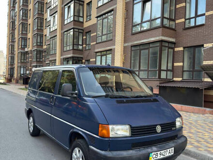 Синий Фольксваген Transporter, объемом двигателя 2.5 л и пробегом 290 тыс. км за 6200 $, фото 1 на Automoto.ua